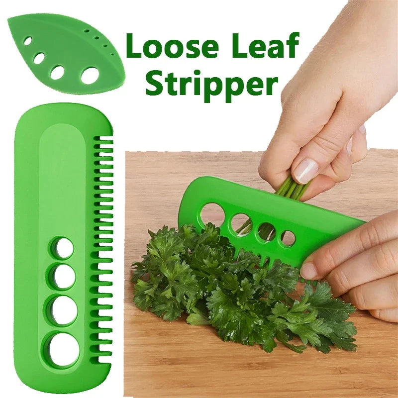 Vegetable Herb Eliminator Kale Oregano Parsley Cilantro Stripper Looseleaf Comb Household Gadgets Portable Kitchen Tools
