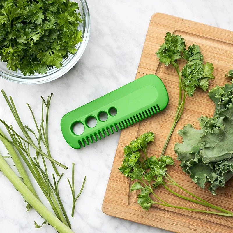 Vegetable Herb Eliminator Kale Oregano Parsley Cilantro Stripper Looseleaf Comb Household Gadgets Portable Kitchen Tools