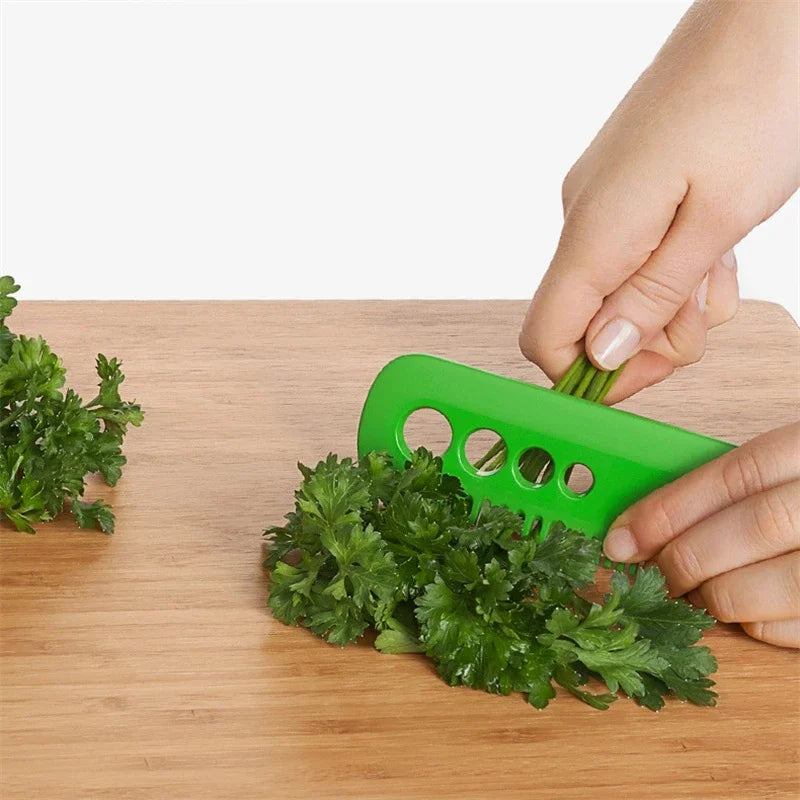 Vegetable Herb Eliminator Kale Oregano Parsley Cilantro Stripper Looseleaf Comb Household Gadgets Portable Kitchen Tools
