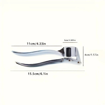 1PC Garlic Press Crusher Mincer Kitchen Stainless Steel Garlic Smasher Squeezer Manual Press Grinding Tool Kitchen Accessories