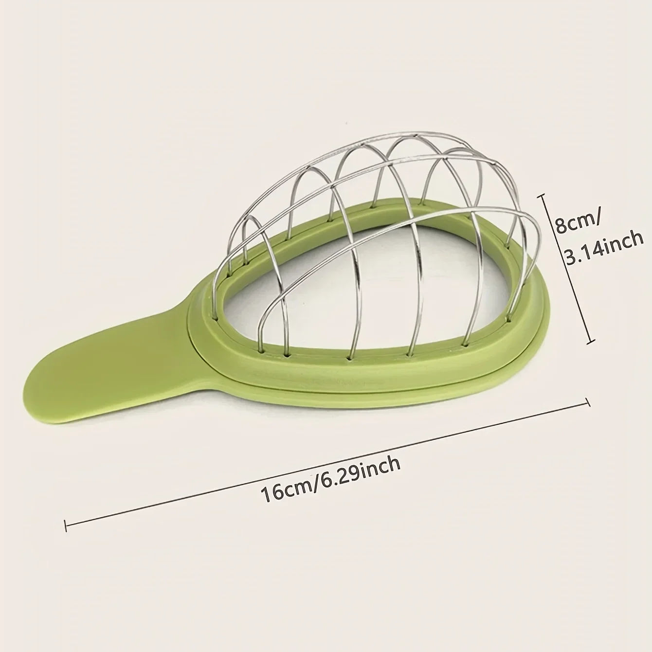 1pc-Stainless Steel Avocado Slicer and Pitter - Multifunctional Avocado Cutter Tool for Easy Slicing and Coring ﻿