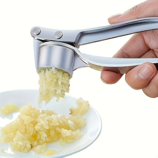 1PC Garlic Press Crusher Mincer Kitchen Stainless Steel Garlic Smasher Squeezer Manual Press Grinding Tool Kitchen Accessories